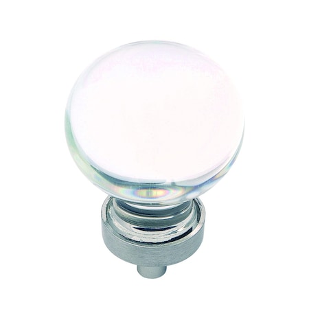 Hickory Hardware Knob 1-3/8 Inch Diameter HH075853-GLSN